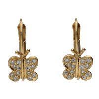 Pendientes Damiata Gioielli Niño in Oro amarillo Zircone 430/6/102 - 430/6/102